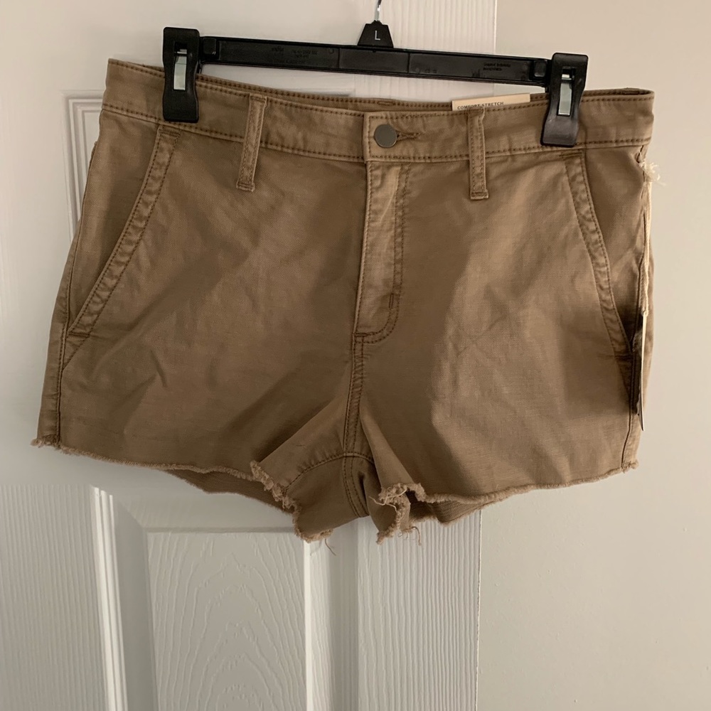 Universal Thread High Rise tan cargo shorts 10